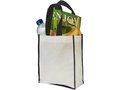 Small Contrast non-woven shopping tote bag 16