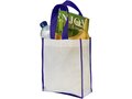 Small Contrast non-woven shopping tote bag 9