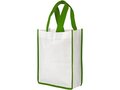 Small Contrast non-woven shopping tote bag 10