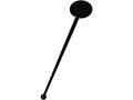 Vida disc swizzle stick