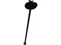 Vida apple swizzle stick