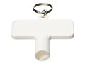 Maximilian rectangular utility key keychain 16