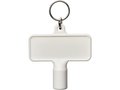 Maximilian rectangular utility key keychain 15