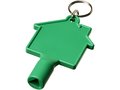 Maximilian house-shaped meterbox key with keychain 6