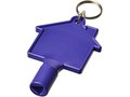 Maximilian house-shaped meterbox key with keychain 1