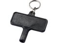 Largo plastic radiator key with keychain