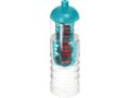 H2O Treble 750 ml dome lid bottle & infuser 12