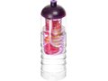H2O Treble 750 ml dome lid bottle & infuser 10