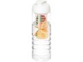 H2O Treble 750 ml flip lid bottle & infuser