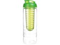 H2O Treble 750 ml flip lid bottle & infuser 10