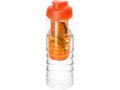 H2O Treble 750 ml flip lid bottle & infuser 3