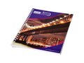 Desk-Mate® A4 spiral notebook with printed back cover