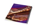 Desk-Mate® A4 spiral notebook with printed back cover 12