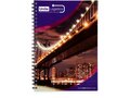 Desk-Mate® A4 spiral notebook with printed back cover 11