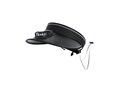 Sun visor with fan