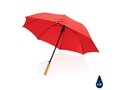 23" Impact AWARE™ RPET auto open bamboo umbrella