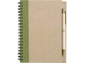 Wire bound notebook with ballpen 10