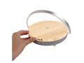 Prixton 4-in-1 10W Bluetooth® speaker with LED light and wireless charging base 9