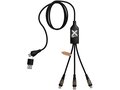 SCX.design C50 5-in-1 fast charging 100W/5A cable with digital display