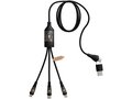 SCX.design C50 5-in-1 fast charging 100W/5A cable with digital display 2