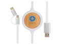 3-in-1 cable with 5W bamboo wireless charger 4