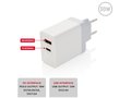 30W Fast wall charger dual output with PD 3