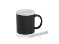 Mug with blackboard blackboard body 350 ml