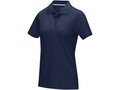 Graphite short sleeve women’s GOTS organic polo 7