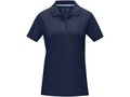 Graphite short sleeve women’s GOTS organic polo 9