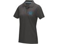 Graphite short sleeve women’s GOTS organic polo 12