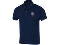Akoya recycled terry unisex polo 29
