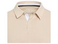 Clyde unisex GOTS organic rugby polo sweatshirt 1