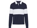 Clyde unisex GOTS organic rugby polo sweatshirt 29