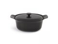 Oval covered casserole cast iron
