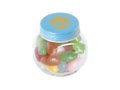 Mini candy jar filled with jelly beans 1