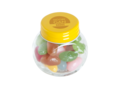 Mini candy jar filled with jelly beans 6