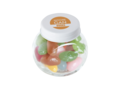 Mini candy jar filled with jelly beans