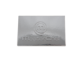 Credit card chocolate bar with embossing 5