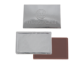 Credit card chocolate bar with embossing 4