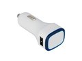 USB car charger adapter White 14