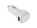 USB car charger adapter White 3