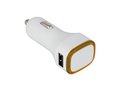 USB car charger adapter White 6