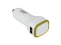 USB car charger adapter White 2