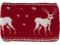 Polar fleece reindeer blanket 3