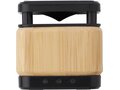 Bamboo and ABS wireless speaker and charger 2