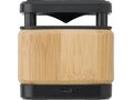Bamboo and ABS wireless speaker and charger 1