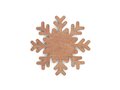 Snowflake coasters 8