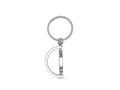 Homer round Keyring 6