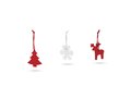 Set of 3 Christmas decorations 2