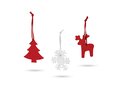 Set of 3 Christmas decorations 6